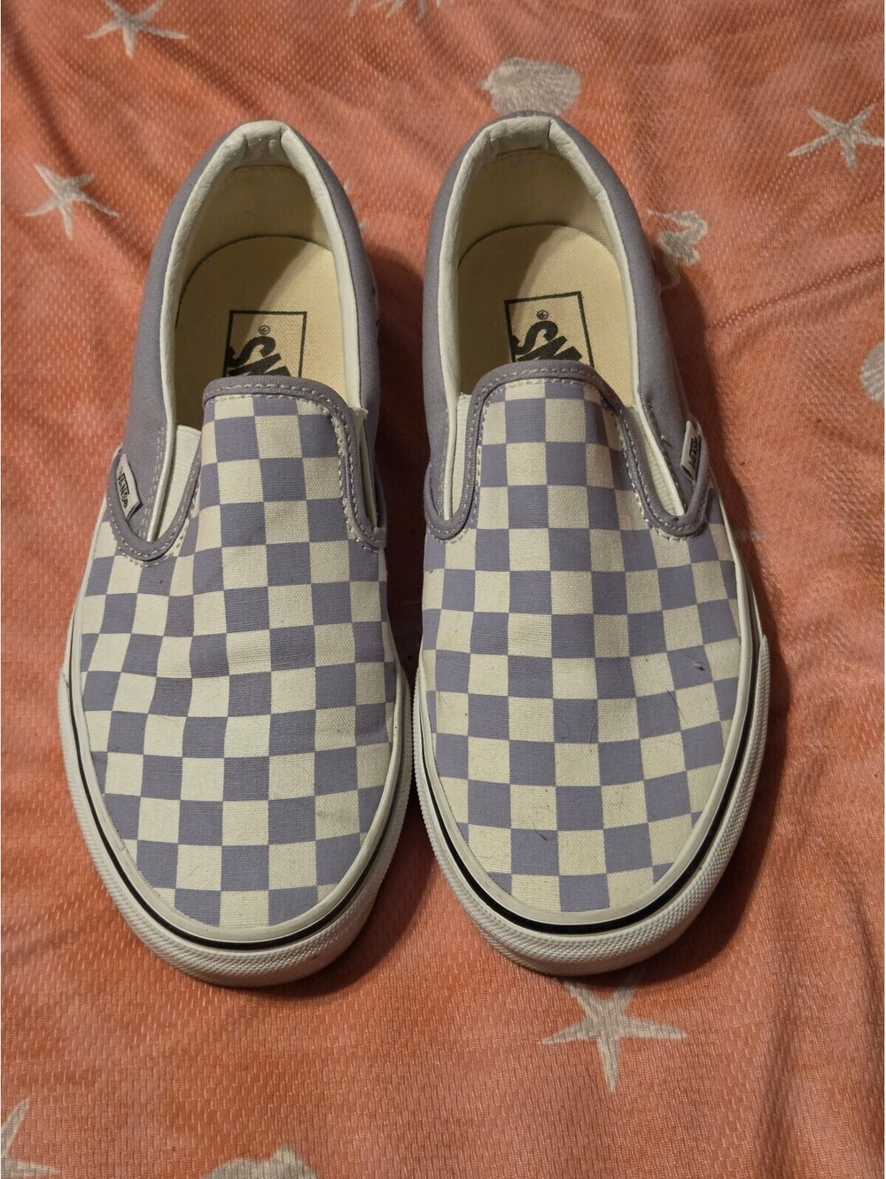 Vans Checkerboard Slip-On Sneakers sz 8